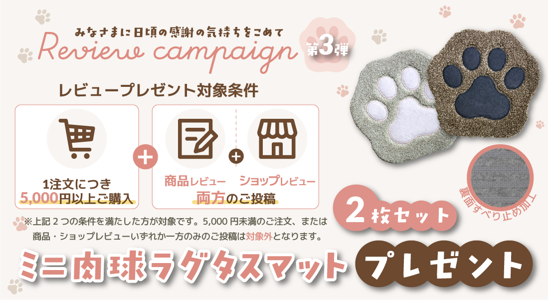 レビューキャンペーン